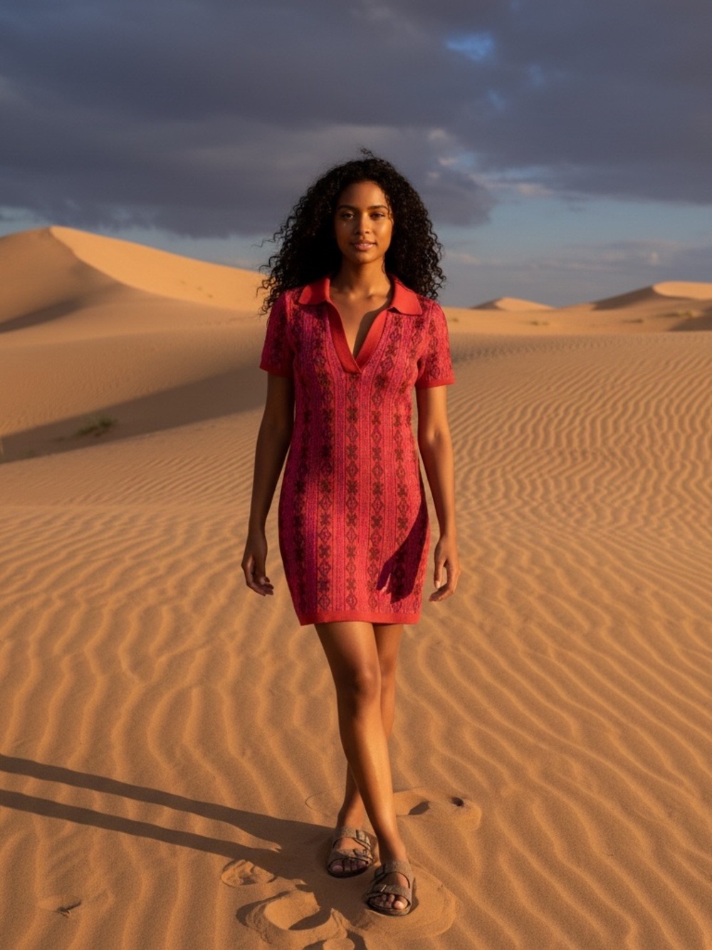 Revolve Free People Kitt‎ S Mini Dress Boho Retro Mod Ikat Pattern Wool Knit